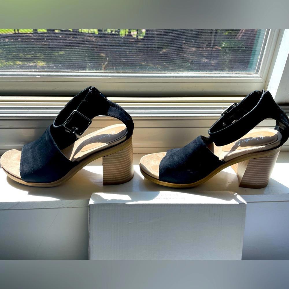 Wonderful High Heel Sandals Black 7.5